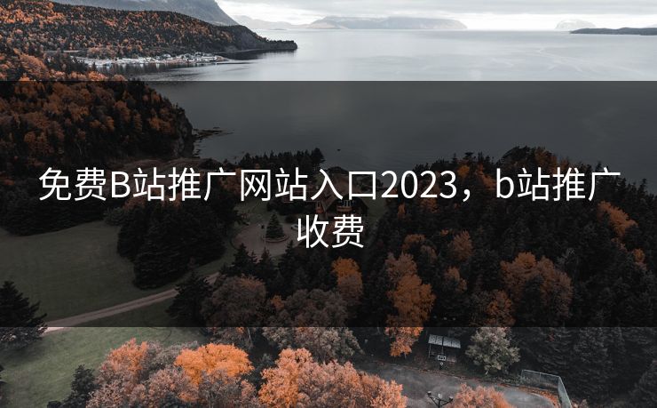 免费B站推广网站入口2023,b站推广收费 免费B站推广网站入口2023,b站推广收费